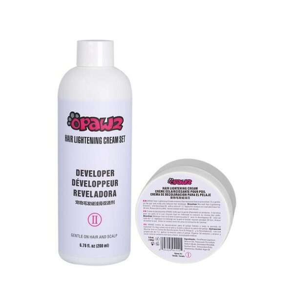 Lightening Cream and Developer